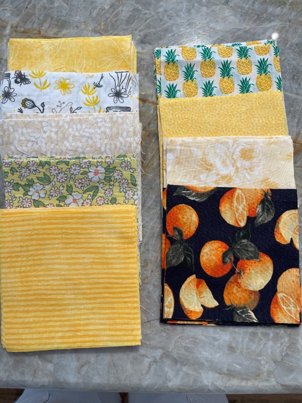 5" Inch Quilt Squares 136 Count Cotton